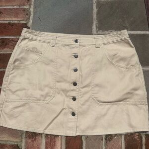 Old Navy Mid-Rise Utility Mini Skirt